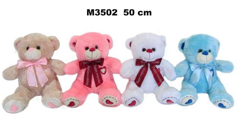 Miś 4kol 50cm - M3502
