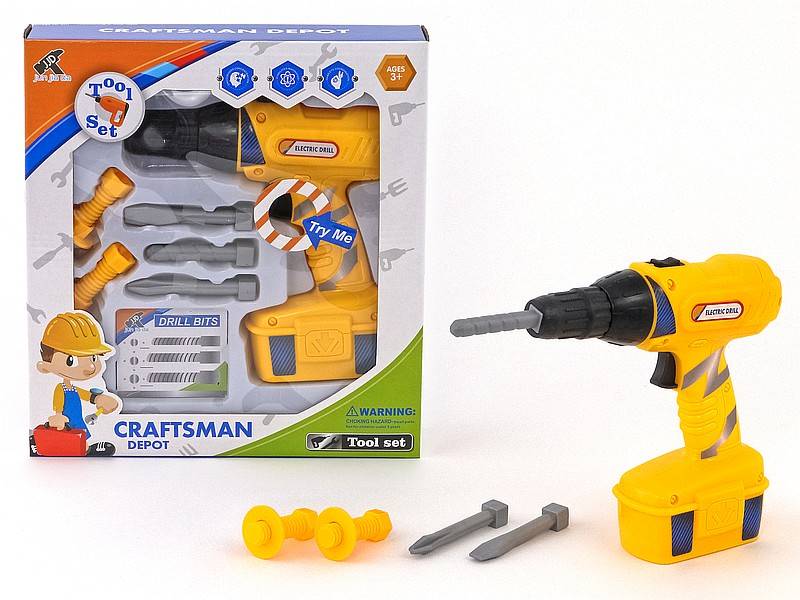Zestaw narzedzi z wiertarką - 461246