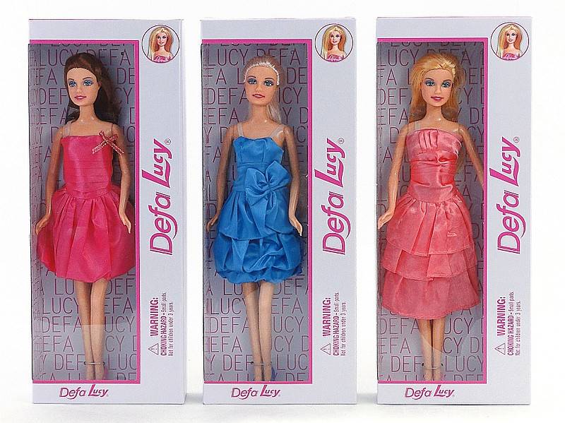 Lalka w sukni kotajlowej - 575866