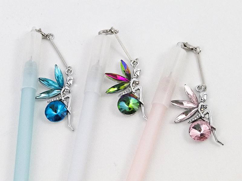 Długopis z zawieszką biżuteria kryształ - 476424