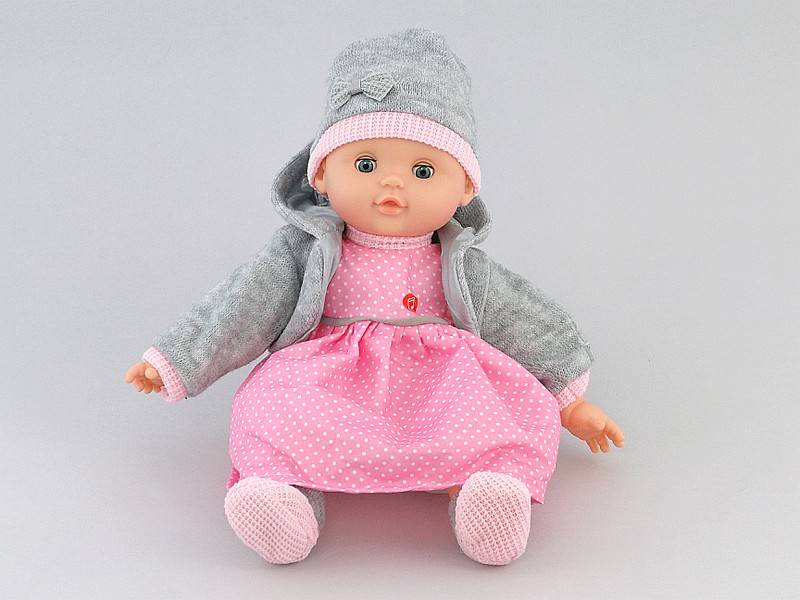 Lalka 40cm z dźwiękiem - 412842