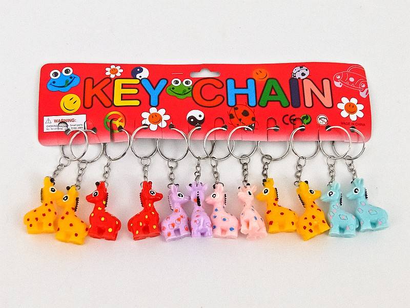 Brelok żyrafa  kpl.12szt - 485617