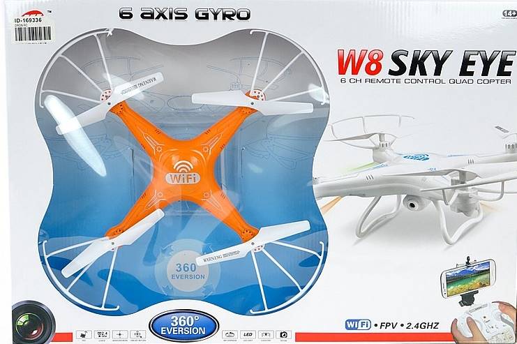 Dron  RC z kamerą - 525542