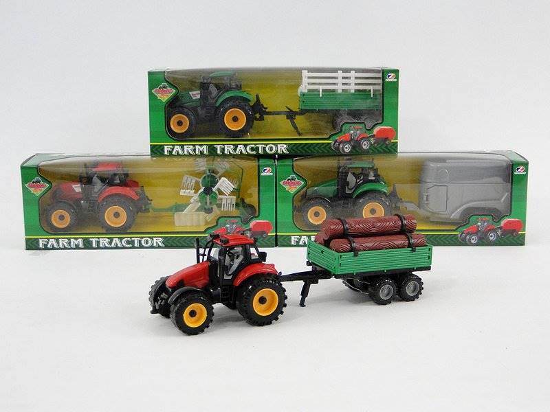 Traktor z maszyną rolniczą - 165878