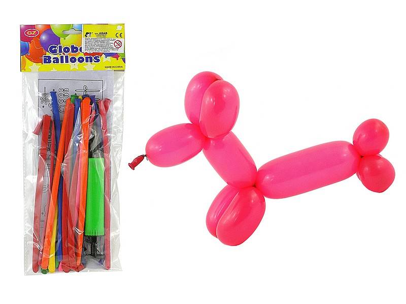 Balony  zestaw 20szt  + pompka.