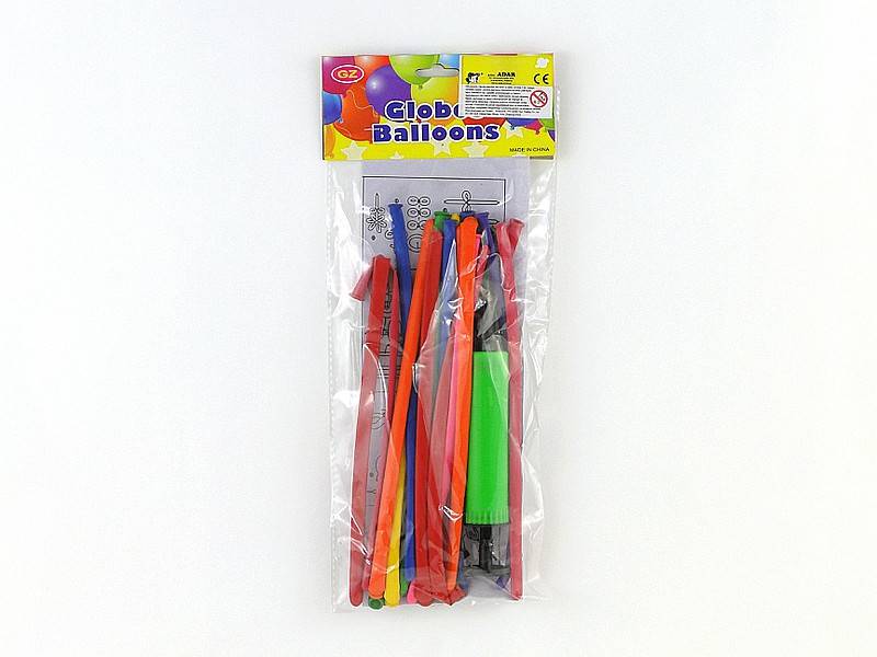 Balony  zestaw 20szt  + pompka.