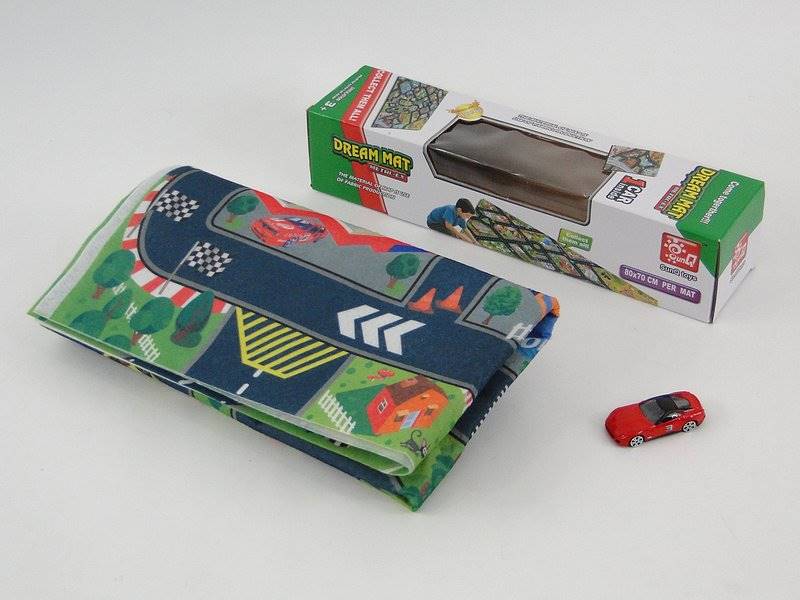 Zestaw mata z ulicą + auto