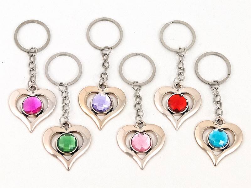 Brelok Serce op.12szt - 473706