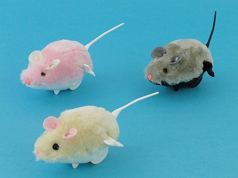 Mysz nakręcana  - kpl.12szt  - 456679