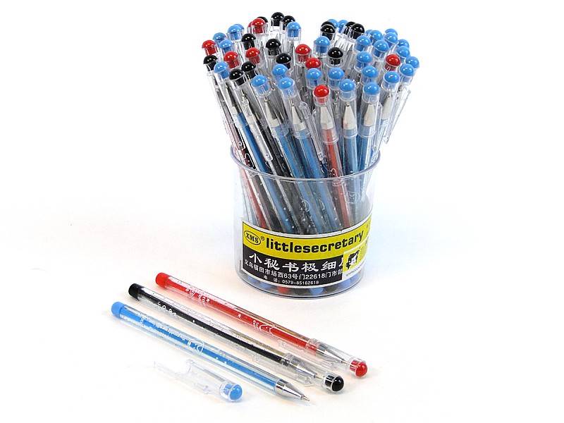 Długopisy kolorowe op.55szt - 192324