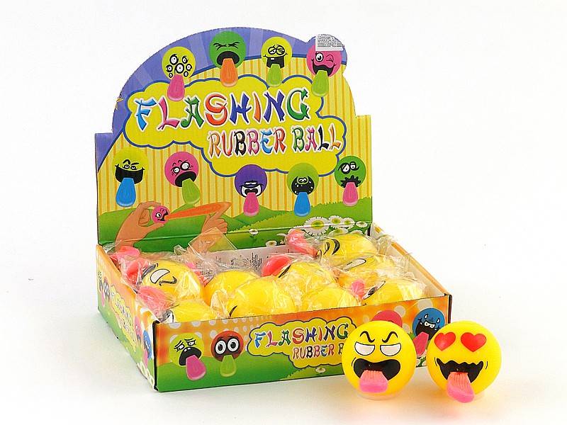 Piłeczka świecąca z językiem