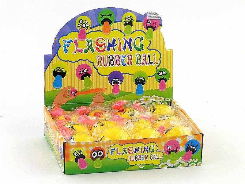 Piłeczka świecąca z językiem