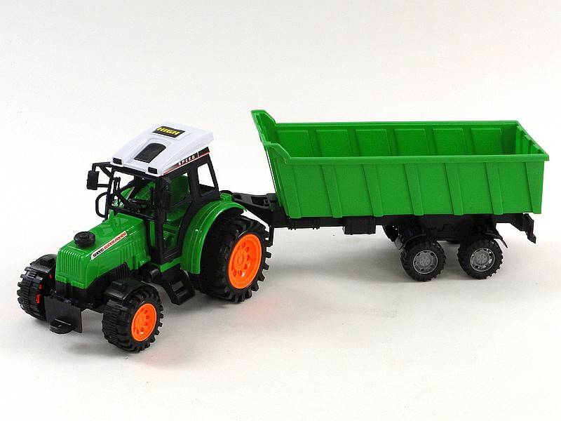 Traktor z przyczepą - 446595