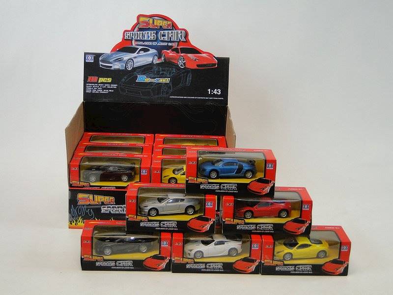 Auto metalowe W/B - 209558