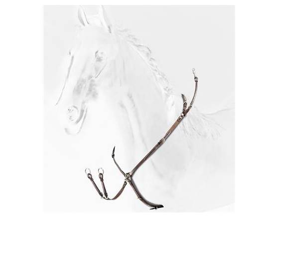 Napierśnik 3 czarny Equiline