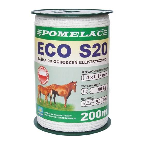 Past/Taśma ECO S-20 20/200 biała