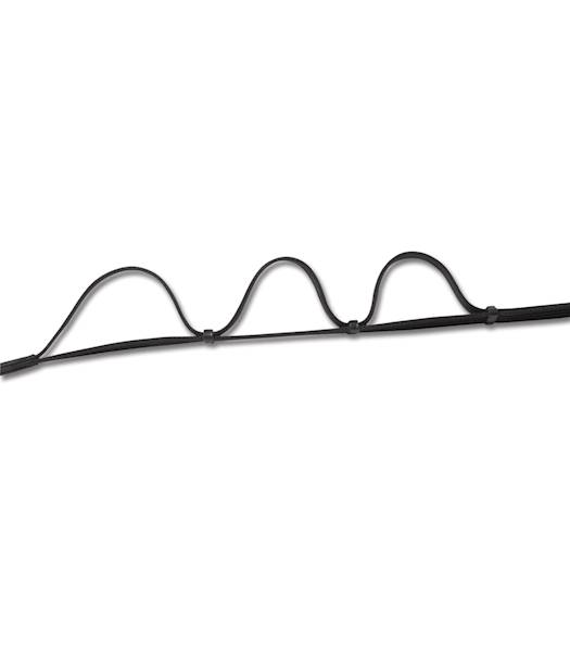 Wodze WKKW czarne X-Line