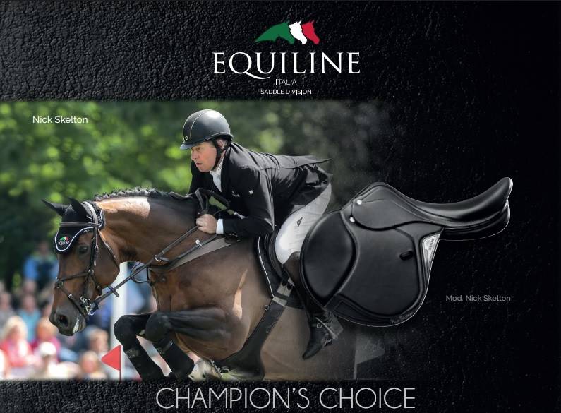 Siodło Nick Skelton 18" L czarne Equiline
