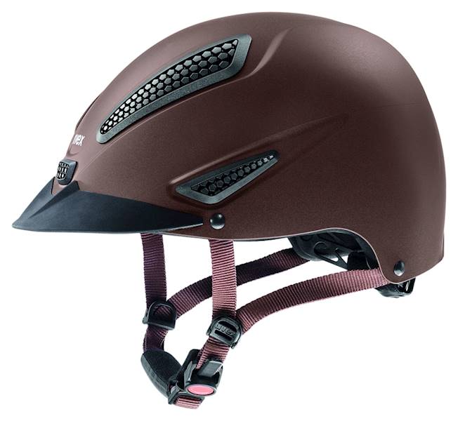 Kask jeździecki Uvex Perfexxion II 55/58 brąz