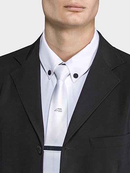 Krawat biały Quick Tie