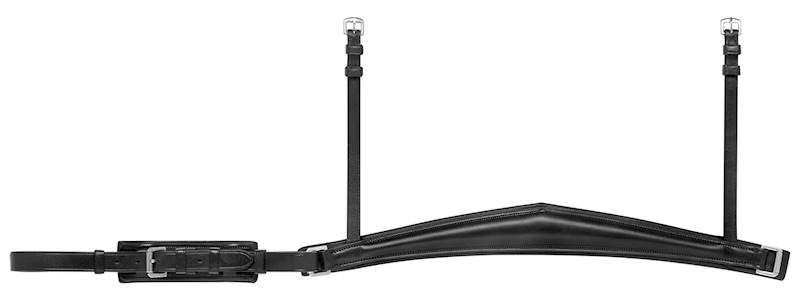 Nachrapnik szwedzki 2 czarny Rounded Equiline