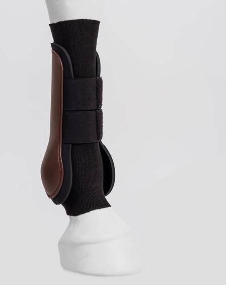 Skarpeta ochronna dla konia czarna Tendon Tube
