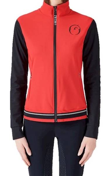 Bluza S czerwona Olimpia softshell Vestrum