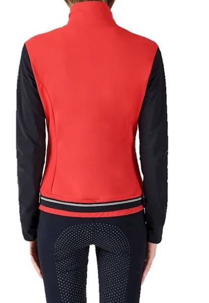 Bluza S czerwona Olimpia softshell Vestrum