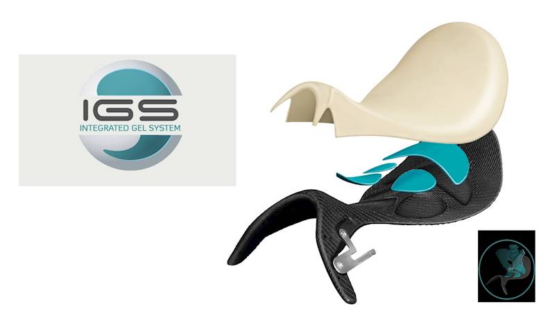 Siodło Elite brąz 18" Equiline