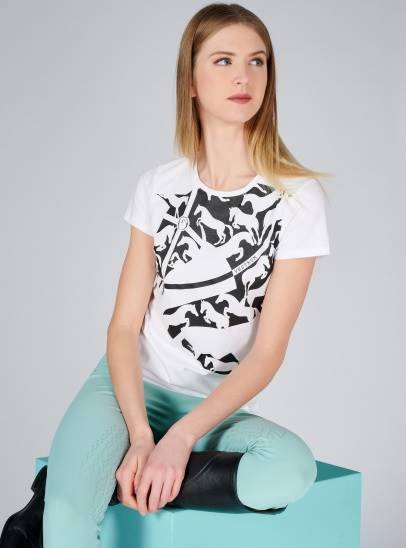 T-shirt L biały Senigallia Vestrum