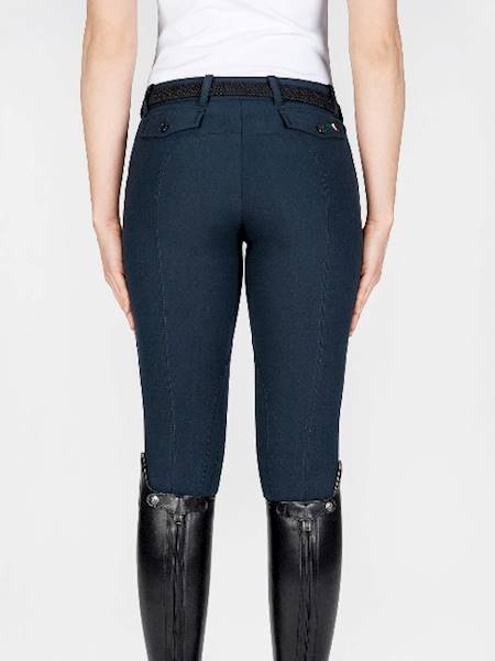 Bryczesy 34 b/l granat Boston Equiline