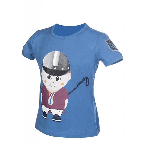 T-shirt 110/116 niebieski King-Clyde