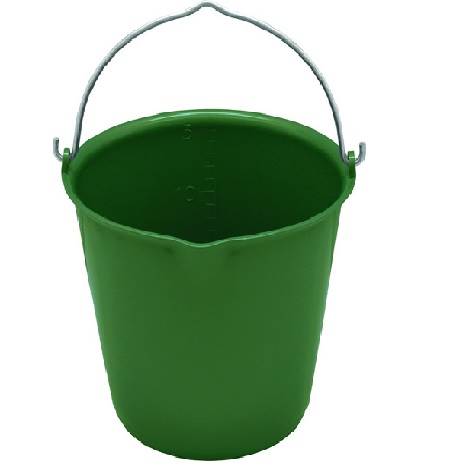 Wiadro wiszące zielone 15L VPlast