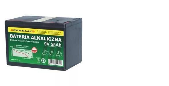 Past/ Bateria alkaiczna 9V/55Ah