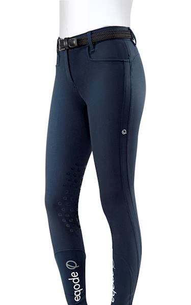 Bryczesy 40 1/2 granat Knee Eqode by Equiline