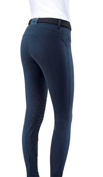Bryczesy 40 1/2 granat Knee Eqode by Equiline