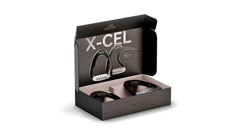 Strzemiona X-Cel czarne Equiline
