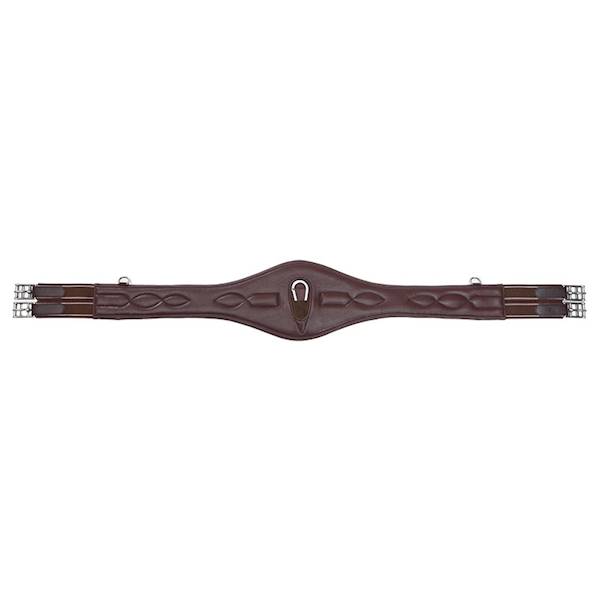 Popręg sk.130/guma brąz Soft Comfort