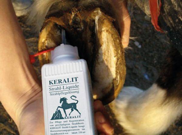 Keralit Strahl Liquid na strzałki