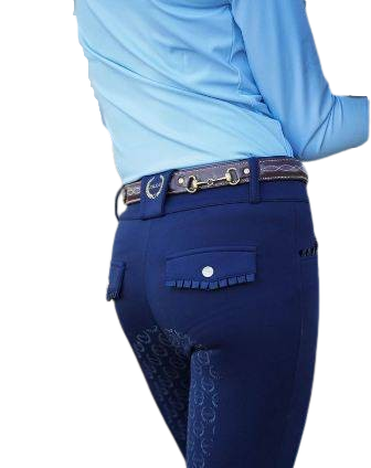 Bryczesy 152/158 p/l granat Joline