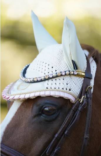 Nauszniki pony kremowe Joline
