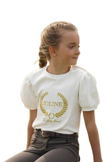 T-shirt 146-152 kremowy Feline Joline