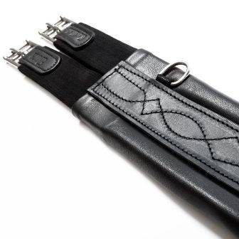 Popręg sk.135/guma czarny Foster Classic