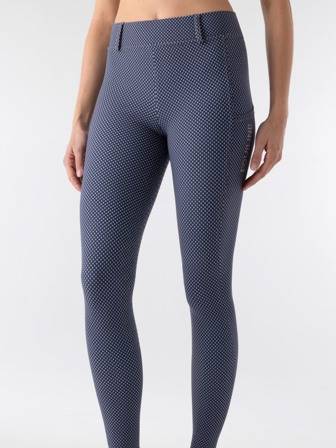 Bryczesy 38 p/l print legginsy Calref Equiline