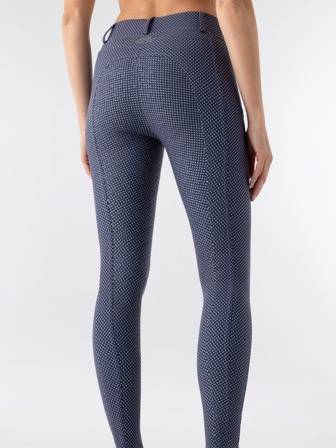 Bryczesy 38 p/l print legginsy Calref Equiline