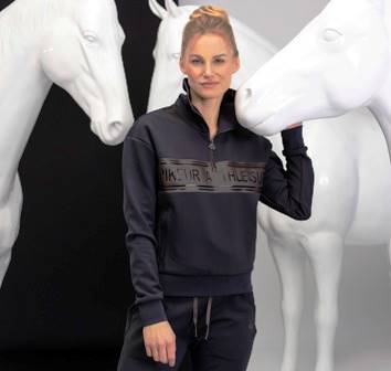 Bluza M czarna Athleisure Zip Pikeur W23