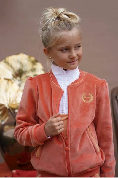 Bluza 146-152 pomarańcz Velvet Joline