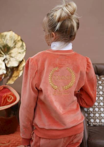 Bluza 146-152 pomarańcz Velvet Joline