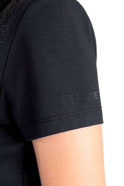 T-shirt XS czarny Gergeg Equiline