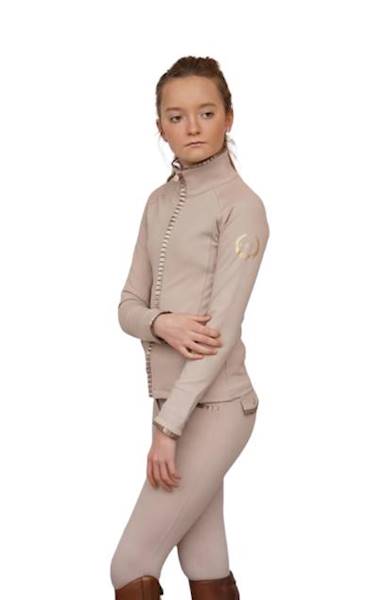 Bluza 152-158 beż Cardigan Joline